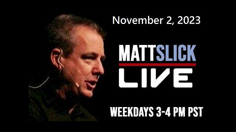 Matt Slick Live, 11/2/2023