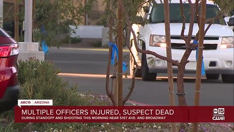 Community shows support for officers hurt in Phoenix ambush