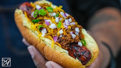 The Secret Ingredient That Makes This Chili Hot Dog Irresistible