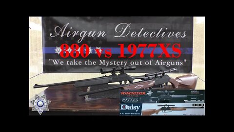 Daisy 880 vs Winchester 1977XS "Full Review" by Airgun Detectives