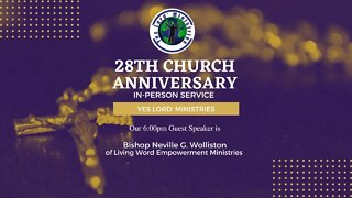 28th Church Anniversary Service
