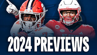 Clemson Football and NC State Football 2024 Previews