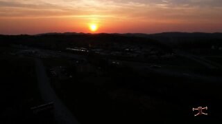 Sunset Time Lapse in the East Tennessee Mountains
