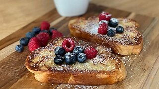 How to Make Easy Challah French Toast with Whipped Cream