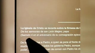 Según el Catecismo Católico ¿Pedro no es la piedra sobre la que se edifica la Iglesia? - P Juan