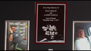 Paramedics honored at medical center