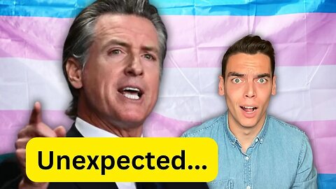 Democrat Governor Gavin Newsom BREAKS WITH trans activists 👀