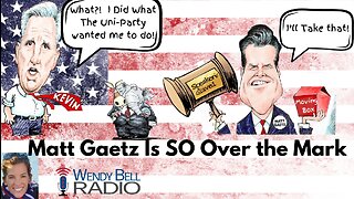 Matt Gaetz Is SO Over the Mark