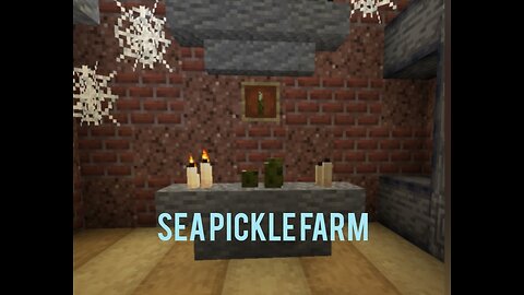 Minecraft Tutorial Sea Pickle Farm