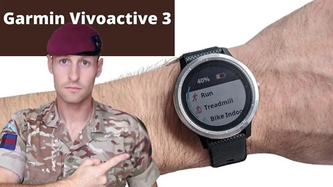 British Army Soldier Reviews GARMIN Vivoactive 3| Fitness Tracker Smart Watch