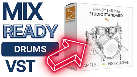 Goran Grooves HANDY DRUMS V2.0 Studio Standard Drum Kit FIRST LOOK