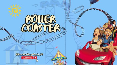 Coaster roller in amusement park || Roller Coaster