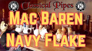 Mac Baren Navy Flake Pipe Tobacco Review