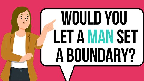 How to Stand Up for Yourself: Setting BOUNDARIES with Your WIFE