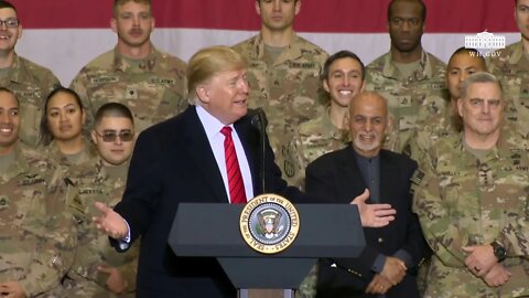 🔴👀🔴 President Trump Delivers Remarks to Troops