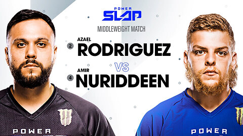Azael Rodriguez vs Amir Nuriddeen | Power Slap 3 Full Match