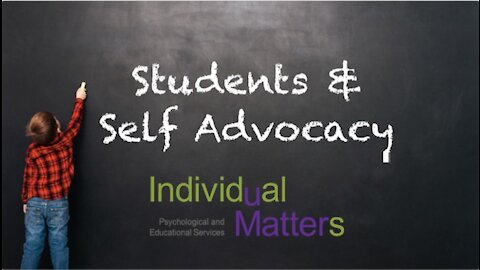 Students & Self Advocacy