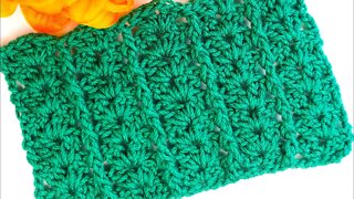 How to crochet post and shell stitch for blanket