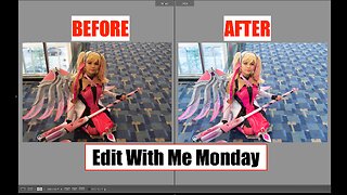 Edit With Me Monday Episode 1: Pink Mercy Cosplay