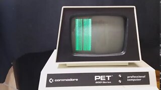 Commodore PET 2001, the real one!
