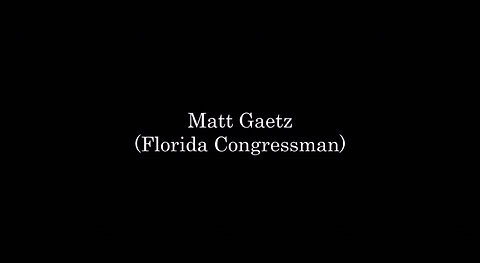 The Left & GOP Rinos Want You To Hate MATT GAETZ He’s On Your Side.