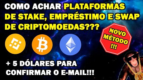 [NOVO MÉTODO] COMO ENCONTRAR PLATAFORMAS DE CRIPTOMOEDAS!!!