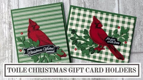 Christmas Gift Card Holders to Make Out of Patterned Paper