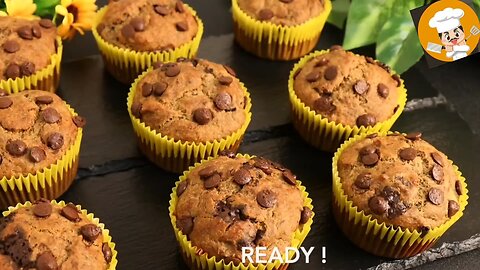 Sugar-free Dessert Recipe! No flour ! no milk ! no butter! just 1 egg ! healthy muffins in 5 minutes