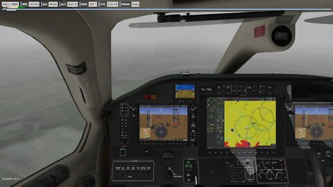 IFR to Minimums with ICING in the TBM900!