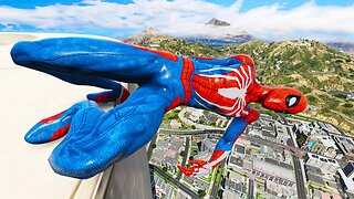 GTA 5 SPIDERMAN Ragdolls 4k Compilations with #GTABlade(GTA 5 Fails Funny moments/Ragdolls) eps160