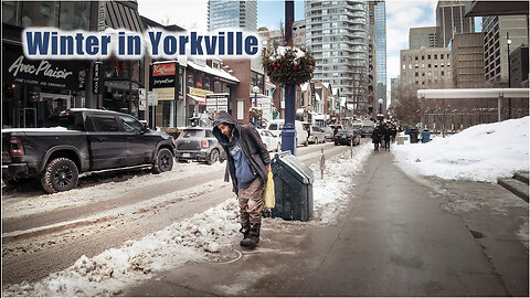 Toronto Winter walk - Yorkville -9c