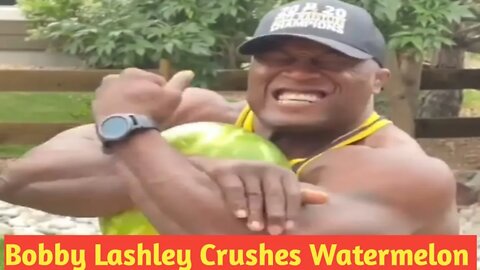 Bobby lashley Crushes Watermelon in 2022 ! Present Wrestling Daily Channel