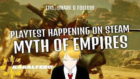 Myth of Empires, Playtest Happening on STEAM