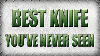The Best Survival Knife I've Ever Owned That You've Never Heard Of