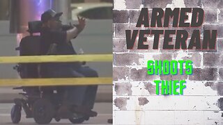 Veteran in wheelchair shoots would-be robber who targeted him
