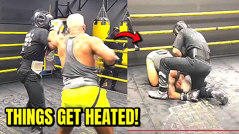 YouTubers Go To War In The Gym. HARD INTENSE SPARRING
