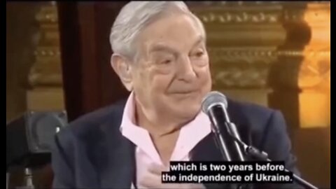 👉 George Soros Explains Setting Up His Foundation In Ukraine