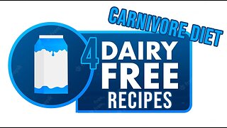 4 Dairy Free Recipes for the CARNIVORE DIET