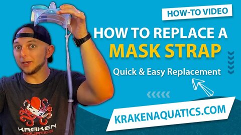 How To Replace a Dive Mask Strap | Quick and Easy Replacement