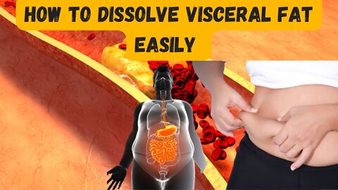 HOW TO GET RID OF VISCERAL FAT EASILY │IT CAN BURN DANGEROUS FAT