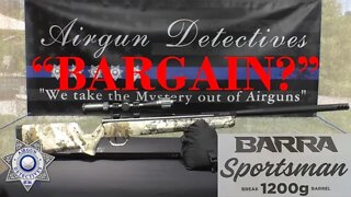Barra 1200g, the Best entry level Break Barrel? "Full Review" by Airgun Detectives