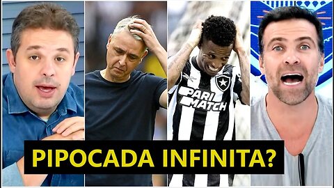 "EU NUNCA VI ISSO! COMO O BOTAFOGO É FROUXO! ME DESCULPA, mas..." ENTREGADA contra o Santos CHOCA!