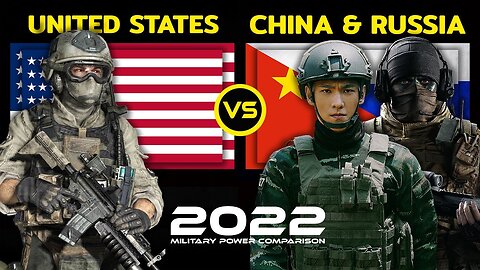 US Vs China And Russia Military Power 2022 | China and Russia vs USA military comparison 2022
