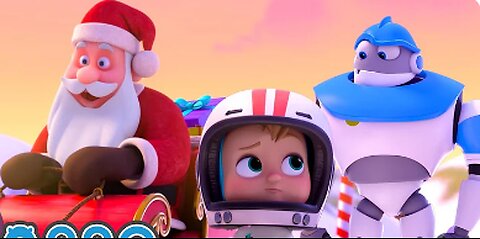 Christmas Flight - ARPO The Robot - Funny Kids Cartoons - Kids TV Full Episodes_5