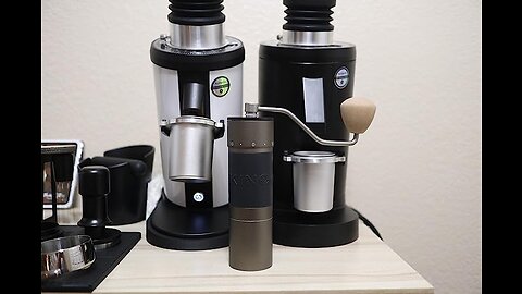KINGrinder K 6 Iron Grey Manual Hand Coffee Grinder 240 Adjustable Grind Settings for Aeropress...