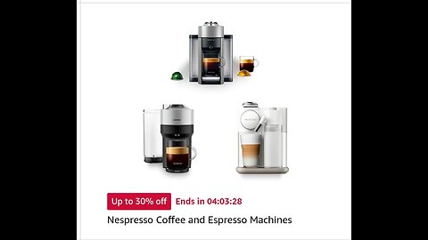 Nespresso Coffee and Espresso Machines