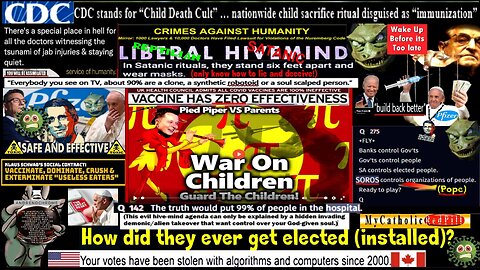 Governmental Child Sacrifice IS TREASON: Child Vax Mandates Are Totally Evil & Must Be Stopped