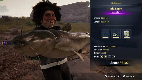 Call Of The Wild The Angler Legendary Fish Big Larry 5 October 2023