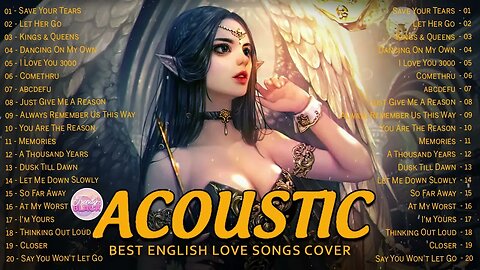 Top English Acoustic Love Songs Playlist 2023 ❤️ Soft Acoustic Cover Of Popular Love Songs