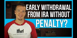 Early withdrawal from IRA WITHOUT 10% penalty.